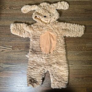 Pottery Barn Kids Halloween Baby Dog Puppy Costume Brown 6-12 Months